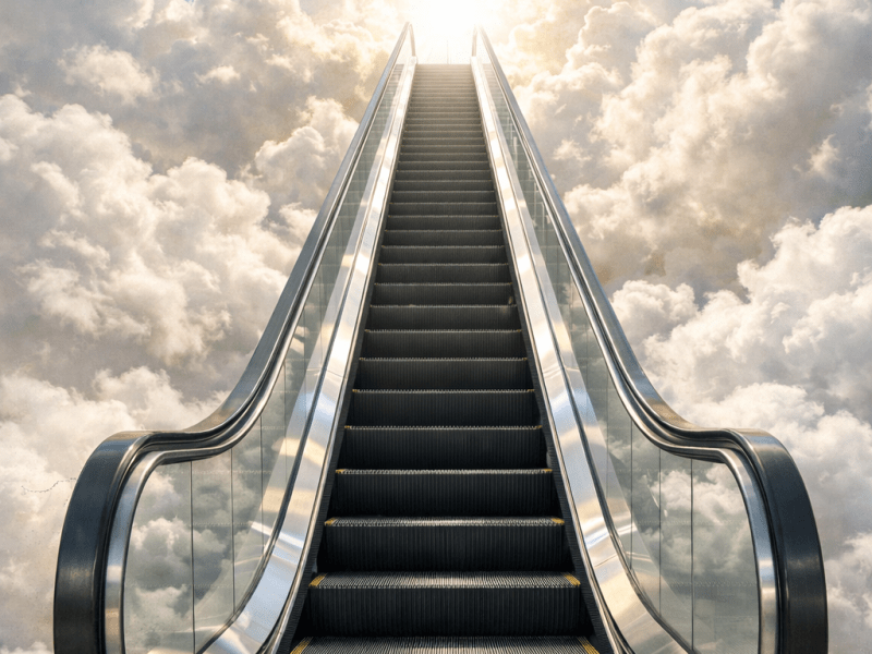Roltrap to heaven
